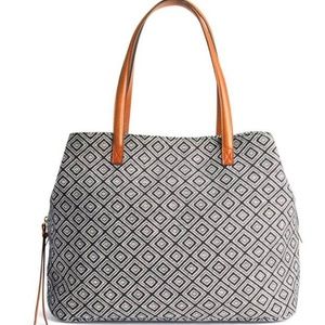 Anchorage Diamond Printed Tote